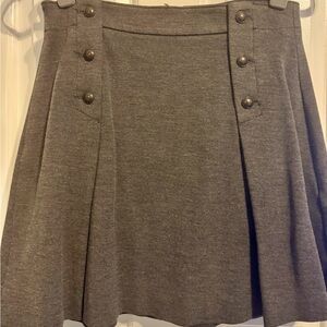 Grey Banana Republic Pleated Skirt size 0